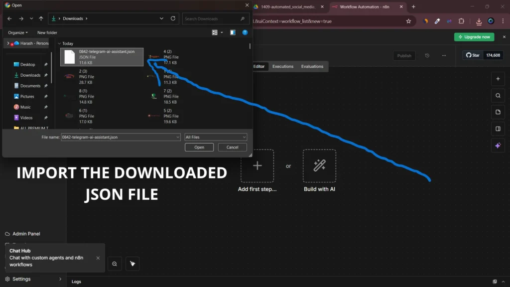 N8N screenshot step 02